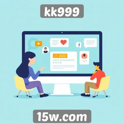 Recursos de comunidade no kk999 aprimoram interação